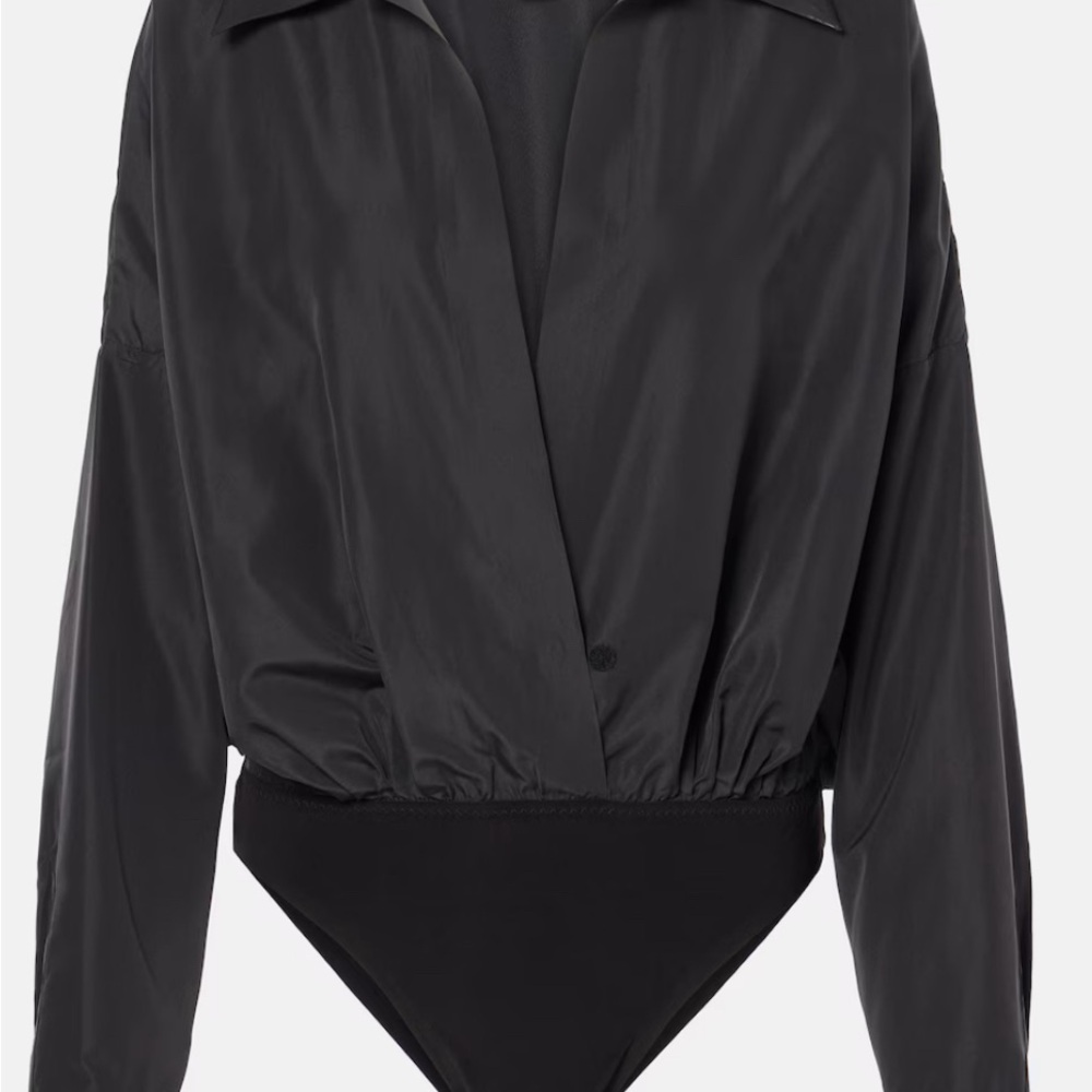 NORMA KAMALI Boyfriend bodysuit NWT